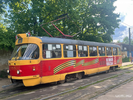 В транспорте Орла отметят 80-летие Победы концертами!  В транспорте Орла отметят 80-летие Победы концертами!