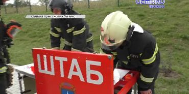 В школе №53 прошли пожарно-тактические учения