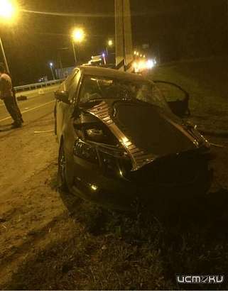 Под Орлом водитель «ŠKODA» разбился насмерть после столкновения с грузовиком «DAF»