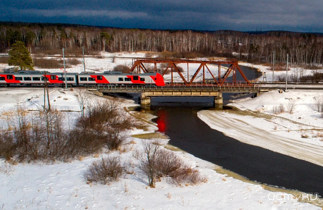 Специальный поезд подготовили орловские железнодорожники для работы в период весеннего паводка