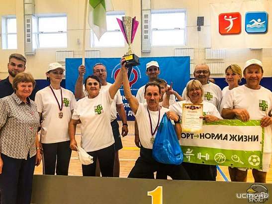 В Орловской области прошла спартакиада пенсионеров