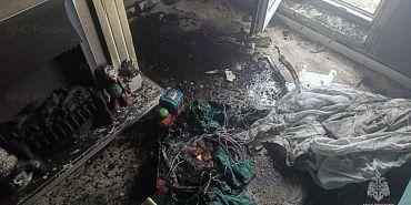 Из-за гирлянды в одной из квартир под Орлом загорелась квартира