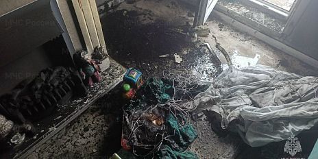 Из-за гирлянды в одной из квартир под Орлом загорелась квартира