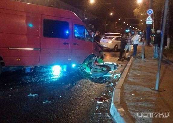 В Орле в аварии снова погиб мотоциклист