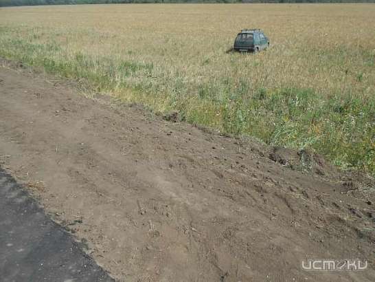 На орловской трассе у «Оки» взорвалась покрышка