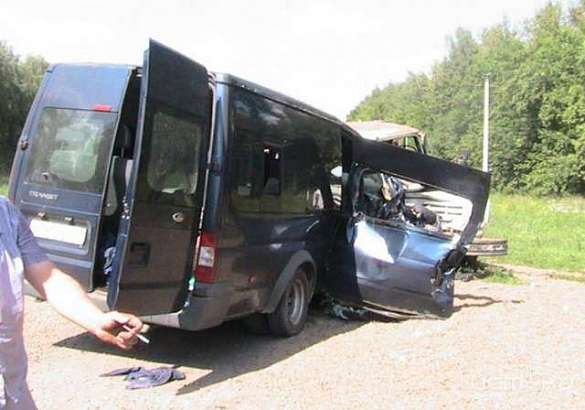 В Липецкой области произошло ДТП с участием автобуса из Орловской области. Пострадали 11 человек