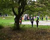 Любопытное и неожиданное зрелище для жителей окрестностей 21-й школы...Где ориентировщики искали заветные контрольные пункты в этот раз?