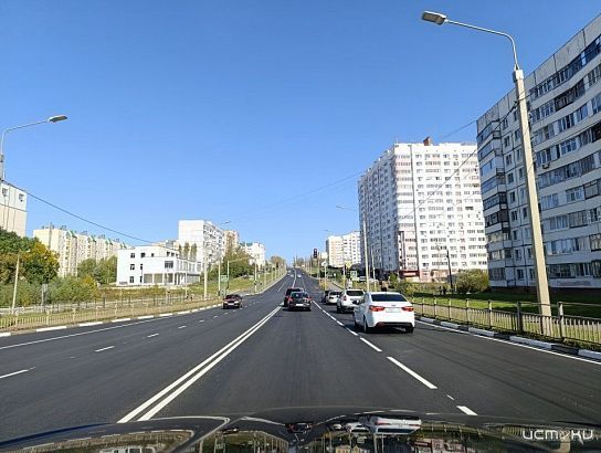 Ремонт улицы Раздольной в Орле завершен