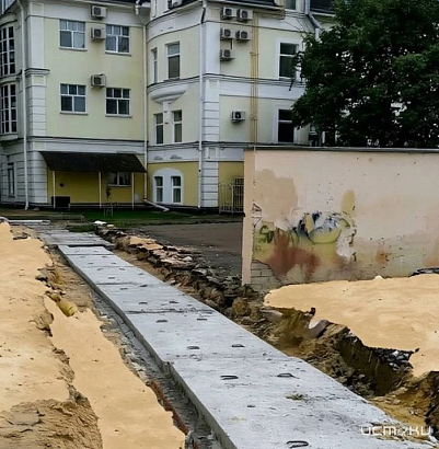 В Орле завершили ремонт теплосети на улице Максима Горького 