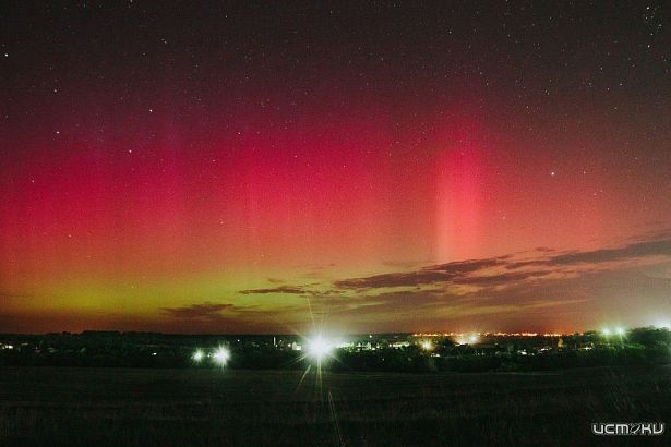 Орловщина стала свидетелем северного сияния 