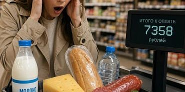 Минимальный набор продуктов в Орловской области подорожал до 7358 рублей