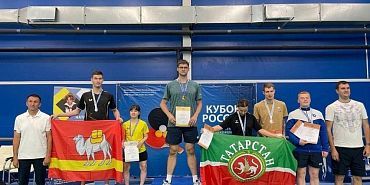 настольный теннис Орловский теннисист Юрий Ноздрунов завоевал три медали на Кубке России