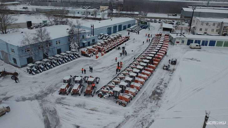 Орловская «Дорожная служба» получила большую партию техники