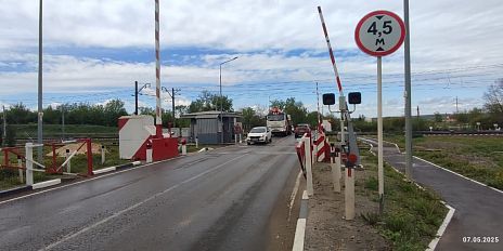 Движение автомобилей на переезде возле станции Глазуновка в Орловской области будет закрыто 5 декабря в связи с ремонтными работами