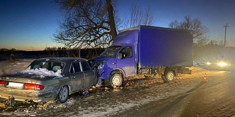 За прошедшие сутки на территории Орловской области всего зарегистрировано 22 ДТП