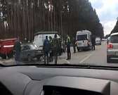 Страшное ДТП. Поворот на лужковское кладбище. ВИДЕО И ФОТО