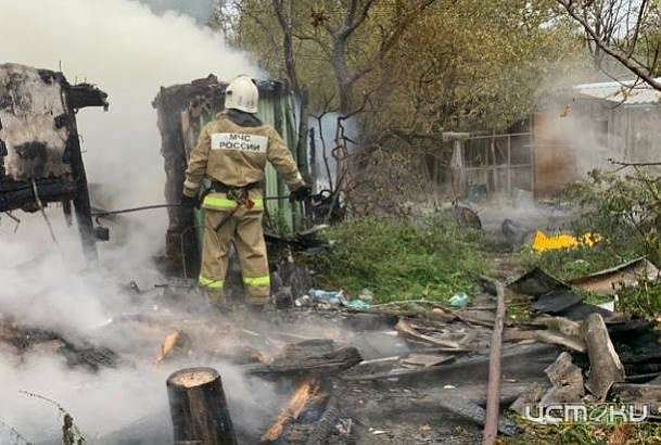 Под Орлом в своем доме сгорела женщина