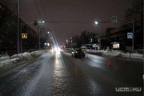 В областном центре пенсионер был сбит на пешеходном переходе
