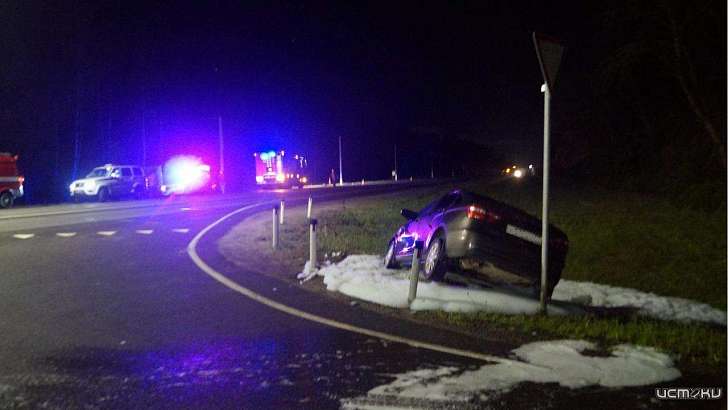 Под Орлом мужчина без водительских прав устроил ДТП, врезавшись в попутку