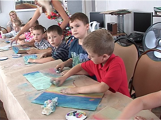 Необычный урок ИЗО 