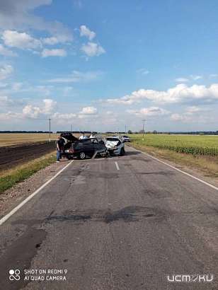 Под Орлом столкнулись две «четырнадцатые». Четыре человека получили травмы