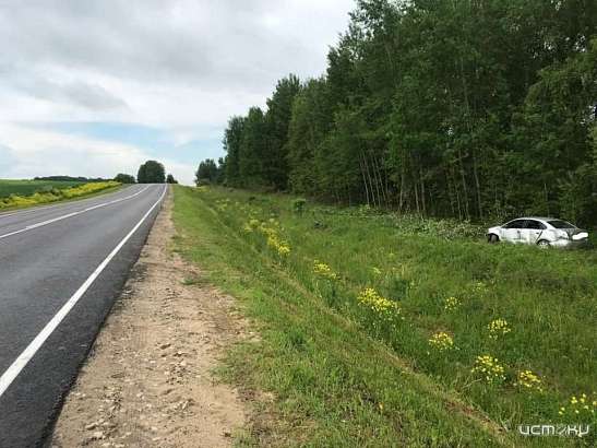 Орловчанин выпил, сел в «Фольксваген Поло» и вылетел в кювет