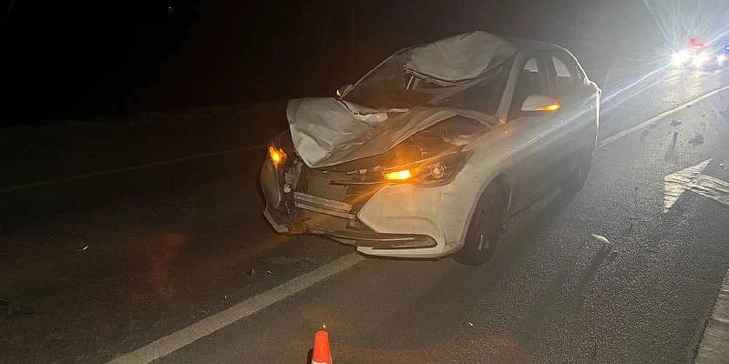 В Орловском округе водитель иномарки сбил 20-летнего парня   В Орловском округе водитель иномарки сбил 20-летнего парня