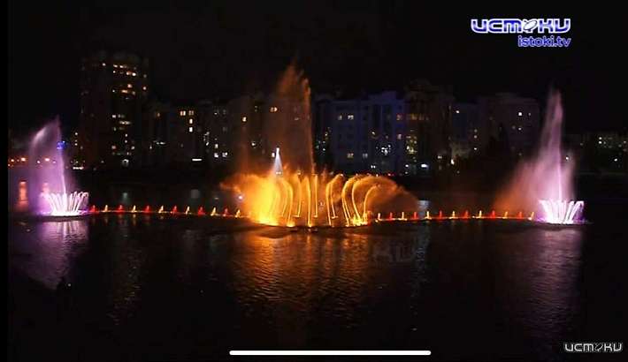 Стало известно расписание работы светомузыкального фонтана