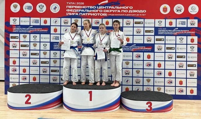 Орловская дзюдоистка — бронзовый призёр окружных соревнований