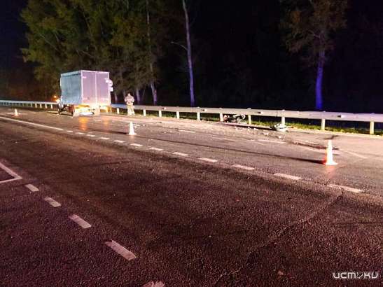 На орловской трассе в столкновении с «Газелью» пострадал мотоциклист