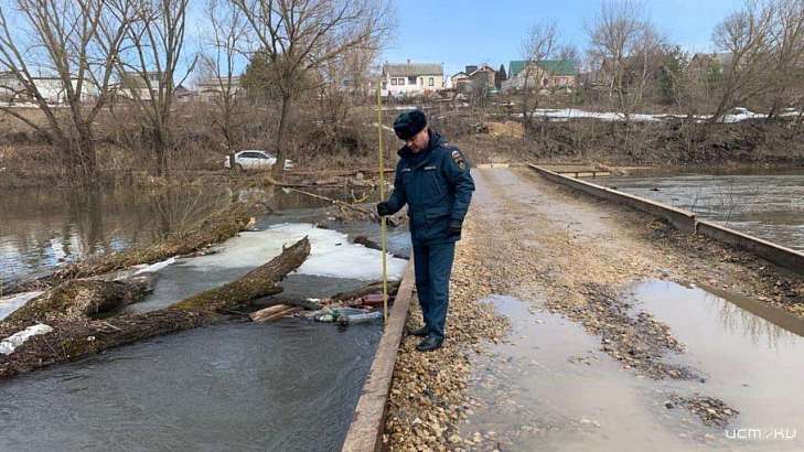 На Орловщине начался весенний паводок