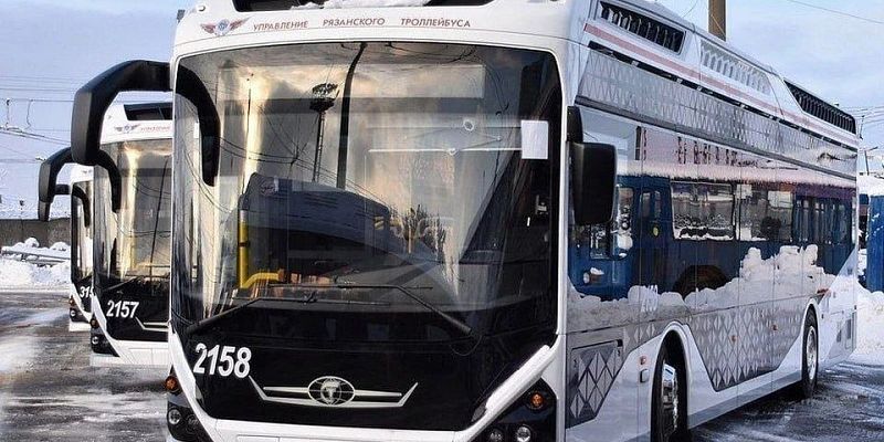 Еще пять троллейбусов с автономным ходом закупит... Рязань