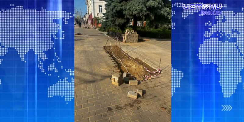 Экспресс - новости: разруха на улице Комсомольской