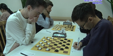 В Орле в шахматно-шашечной школе был дан старт Всероссийским соревнованиям по шашкам "Город воинской славы"