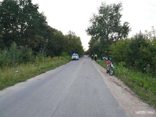 Под Орлом 15-летняя школьница, катаясь на питбайке, угодила в больницу