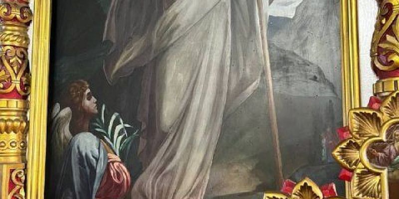 В пятый раз замироточила икона Спасителя в Троицком храме Орла 