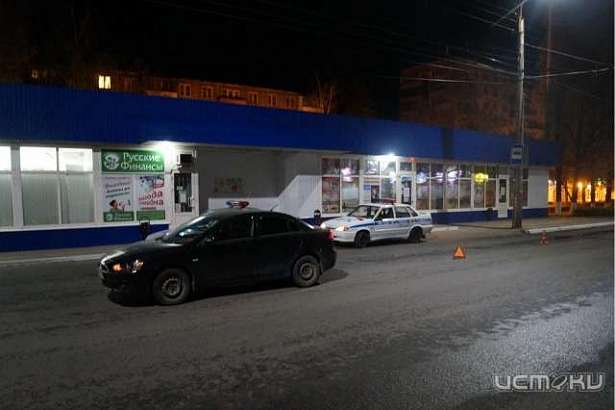 В Орле ночью иномарка сбила пешехода