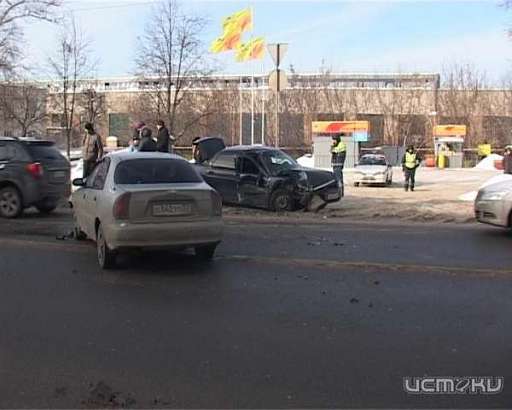 В Орле произошло ДТП с участием сотрудника силового ведомства