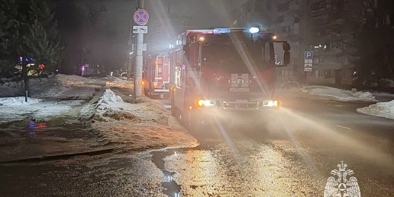 Ночной пожар в Орле: предположительная причина — аварийный режим работы электрооборудования