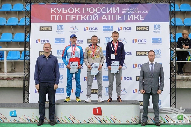Кубок России принес орловским легкоатлетам две медали разного достоинства