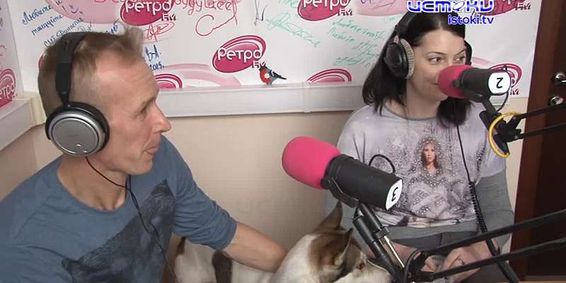 хаски, каюр и хендлер — необычные гости на Ретро FM в Орле