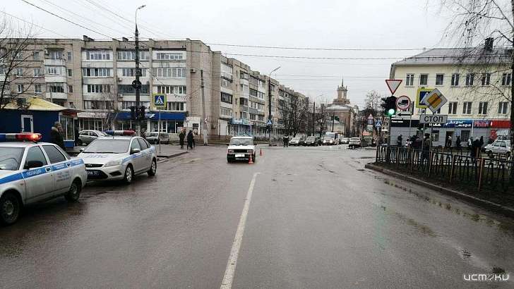 В Орле попавший под «пятерку» пешеход отделался ушибами 