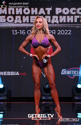 Орловчанка в числе призёров чемпионата России по бодибилдингу