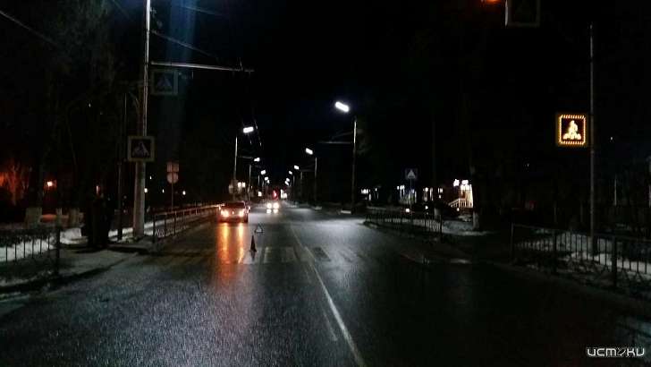 В Орле «Ауди» сбил женщину на пешеходном переходе