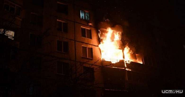 Житель Ливенского района остался без кухни из-за пожара в квартире