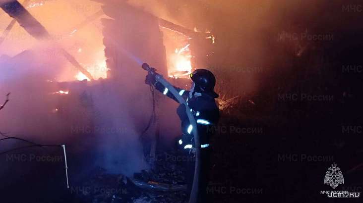 В Орловской области в доме заживо сгорели два человека