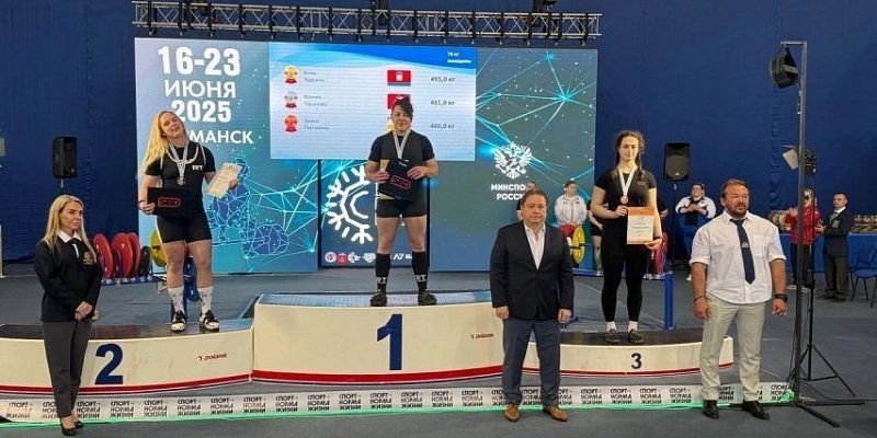 Орловская спортсменка Анна Чурсина стала чемпионкой России по пауэрлифтингу 