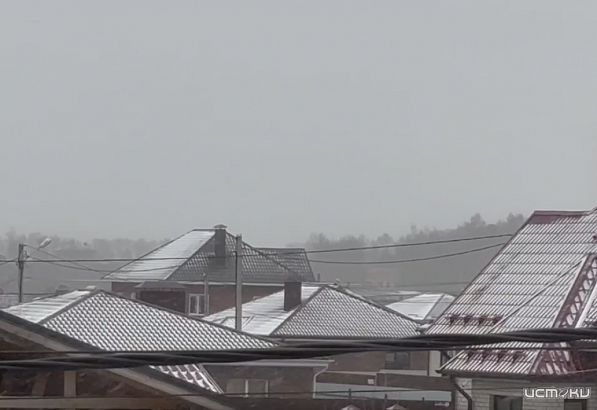 Утренний снег сегодня удивил орловчан