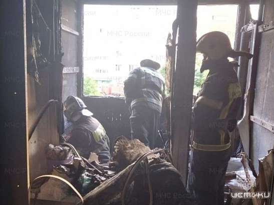 Сигарета стала причиной серьёзного пожара в Орле