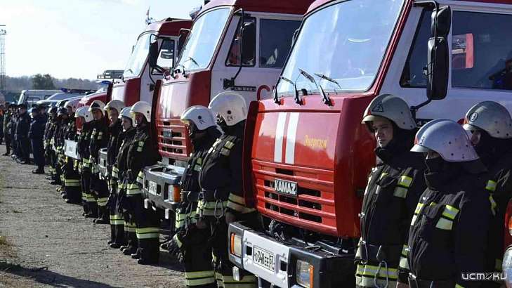 Орловских защитников Отечества во время праздника будут защищать пожарные 